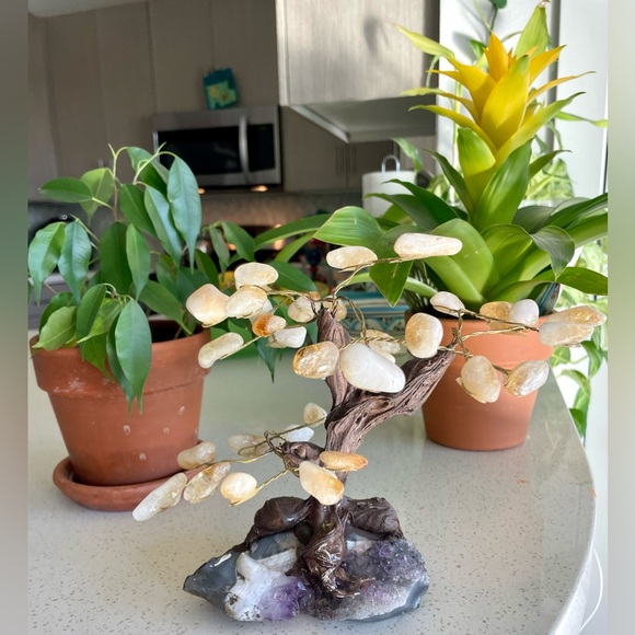 Citrine & Amethyst Tree - Picture 3 of 9